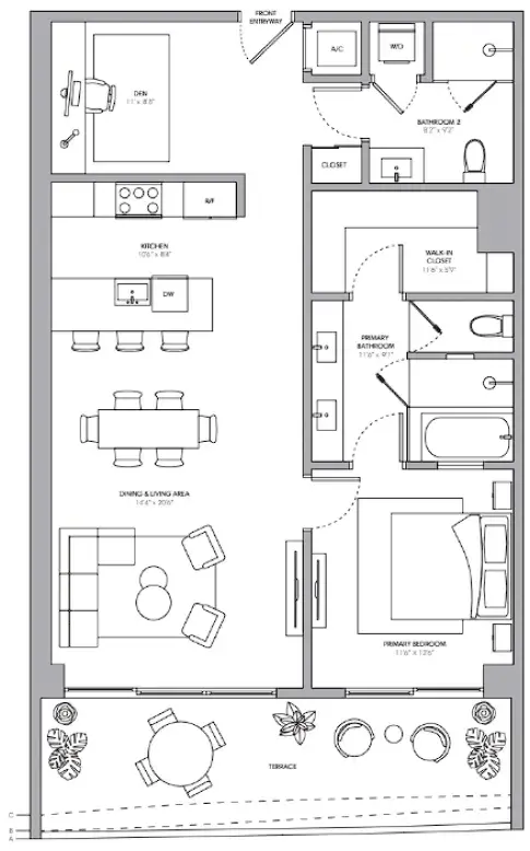 Residence 04 One Park Tower by Turnberry