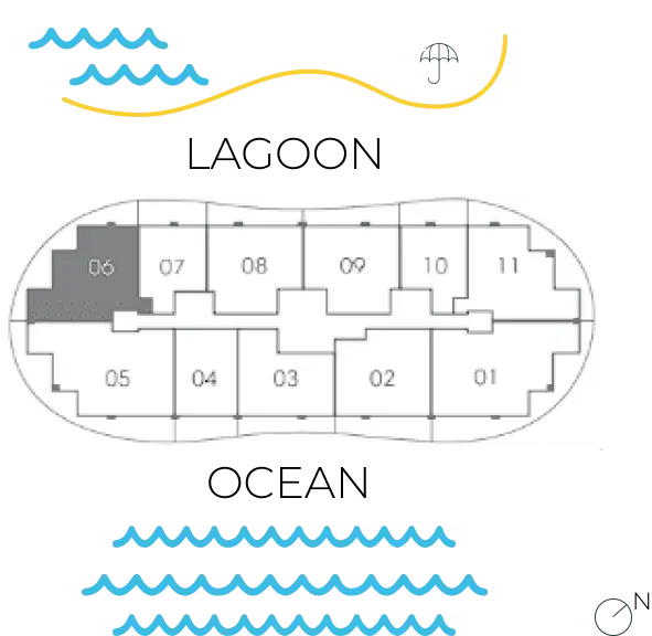 RESIDENCE 06 One Park Tower by Turnberry
