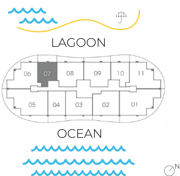 RESIDENCE 07 One Park Tower by Turnberry