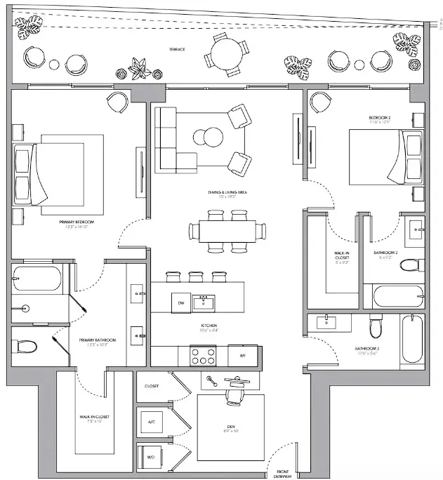 Residence 08 One Park Tower by Turnberry