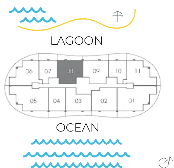 RESIDENCE 08 One Park Tower by Turnberry