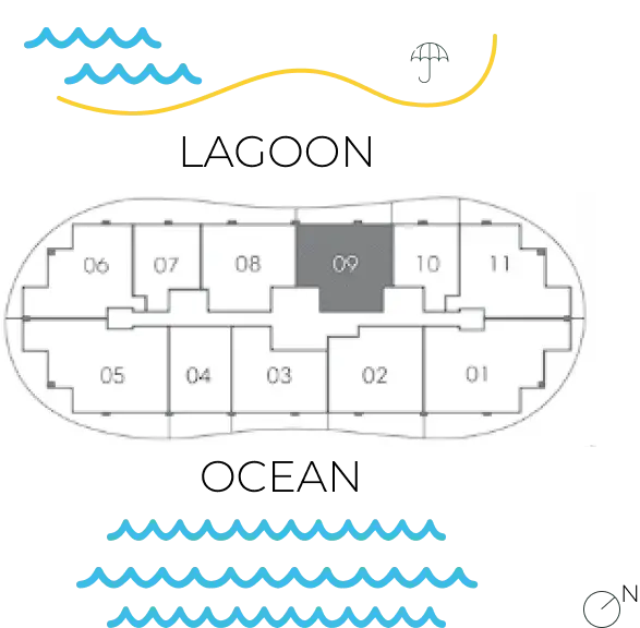 RESIDENCE 09 One Park Tower by Turnberry