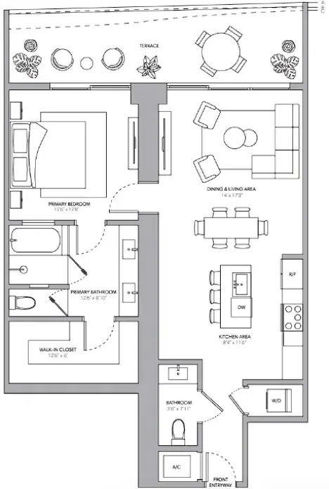 Residence 10 One Park Tower by Turnberry
