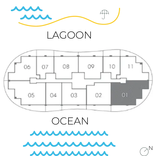 RESIDENCE 01 One Park Tower by Turnberry
